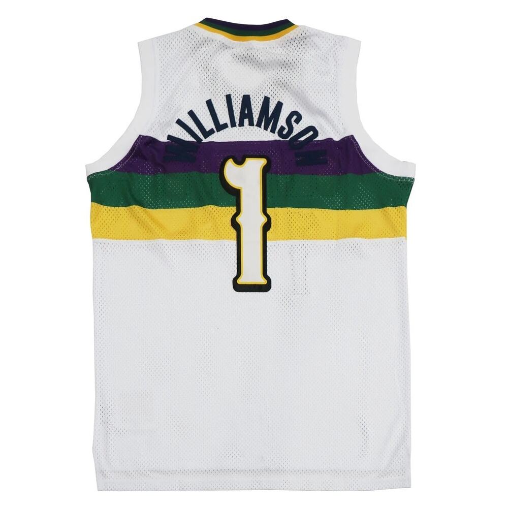 Zion Williamson Mens Headgear Classics Embroidered High School Basketball Jersey